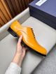 J.M.WESTON Yellow Calfskin Business Leather Shoes 042826 (6)_th.jpg